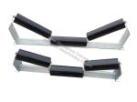 Powder Coating 45kw DT II Transition Idlers In Belt Conveyor