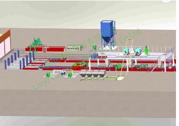 Prefabricated House Eps Sandwich Panel Machine , Cement Automatic Sandwich Making Machine