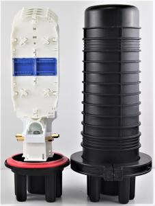 Wholesale Dome 5 Ports Fiber Optic Joint Closure 24 cores for aerial pole mounted from china suppliers