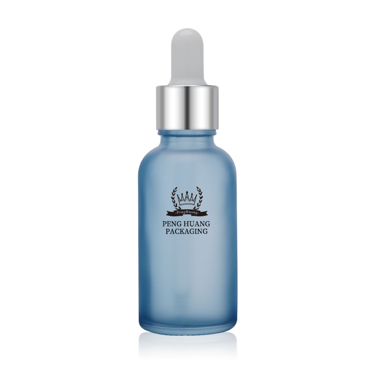 15ml Colored Glass Dropper Bottle Refillable Glass Bottle For Essential Oil