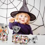 Recyclable Plastic Packaging Treat Bags , Halloween Cellophane Treat Bags