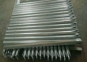 Wholesale Wide 2750mm Green Palisade Fencing On Top Of Wall from china suppliers