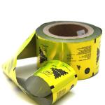 SGS Plastic Printing Roll Film Packaging Laminated For Snack