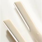 Post consumer Recycled material facial razor, single blade stainless steel hair
