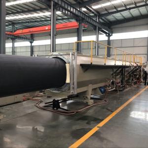 Wholesale 580kg/H Polyethylene Pipe Production Line 90mm-315mm HDPE Extrusion Line from china suppliers
