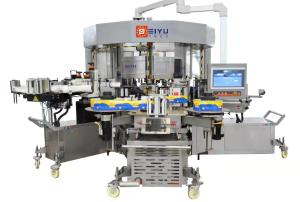 Wholesale Self Adhesive Hot Melt Glue Labeler For Round Bottle 48000BPH from china suppliers
