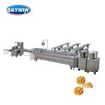 Two Lane Single Color Biscuit Cream Sandwiching Machine Schneider Electric