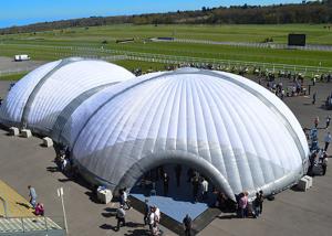 Wholesale Outdoor White Giant Permanent Tent Hard Shell Tent For Big Event / Party from china suppliers