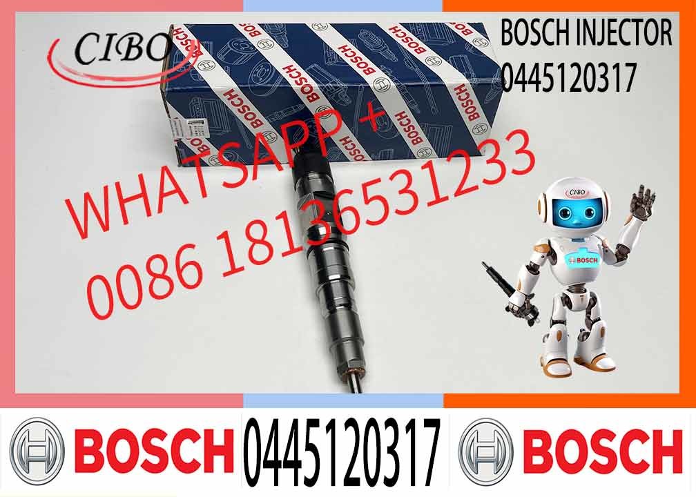 Diesel Fuel Injectors 0 445 120 317 Common Rail Fuel Injection 0 445 120 317 0445120317 for Engine