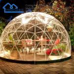 Waterproof Outdoor Luxury Transparent Small Pvc Plastic Garden Dome Tent For