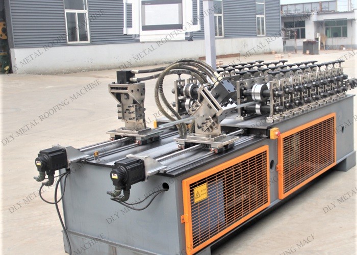 Automatic 1.5T Track Roll Forming Machine 3Kw Light Keel Forming Equipment