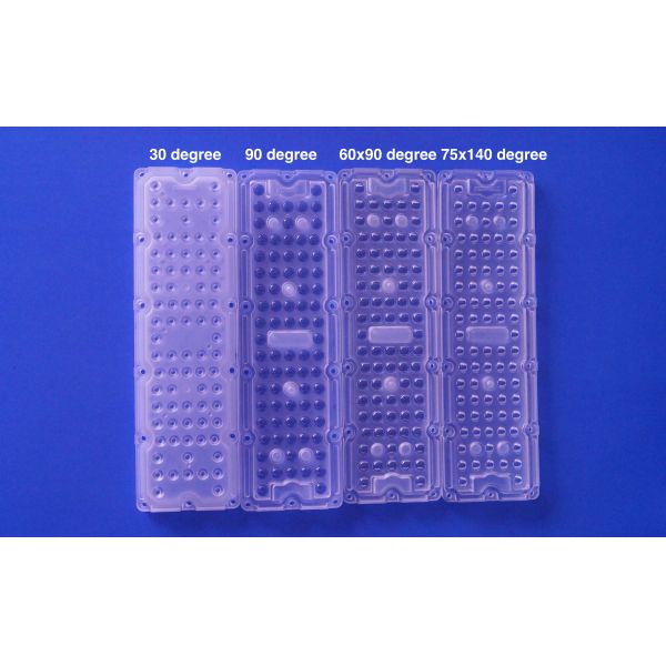 6V 60W High Bay Light Lens Optic PC Material 80 In 1 90 Degree 3030 3535 SMD