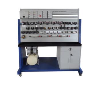 China Pneumatic Electronics Lab Workbench 50L/Min Vocational Training Equipment 1150 X 760mm on sale