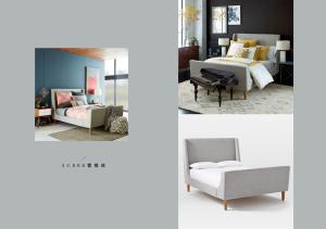 Wholesale unique America sled style fabric soft bed furniture China manufactuer from china suppliers