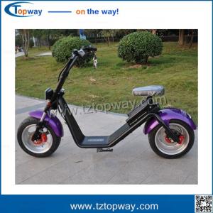Wholesale Powerful High Speed Lithium Battery Harley Citycoco 2000W EEC electric scooter from china suppliers