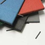 500mm Rubber Playground Tiles Rubber Tiles 15mm,20mm,25mm,30mm,35mm,40mm,45mm