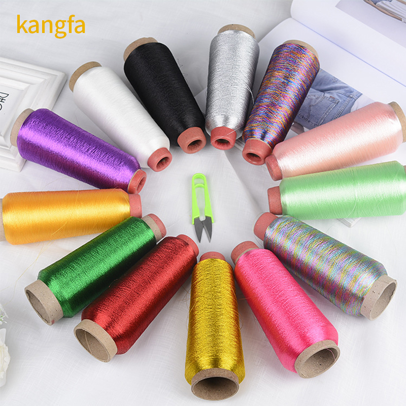 3300 Yards Metallic Embroidery Threads Customized for Durable Kangfa Silk Thread Line