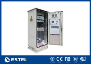 Wholesale Single Wall Stainless Steel 38U Outdoor Telecom Enclosure 750x700x2000 With DC Air Conditioner from china suppliers