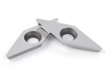 Woodworking Diamond Carbide Inserts Spiral / Helical Wood Planer Knives With 2