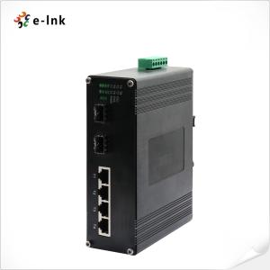 Wholesale Industrial 4-port 10/100TX 802.3at PoE + 2-port 100FX Ethernet Switch from china suppliers
