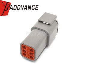 Wholesale 6 Position Male TE Connectivity Deutsch Connectors DTM04-6P Grey Color from china suppliers