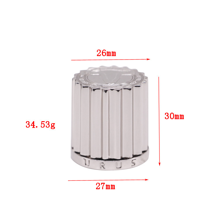Die Casting Zinc Alloy Metal Non Spill Zamac Perfume Cap