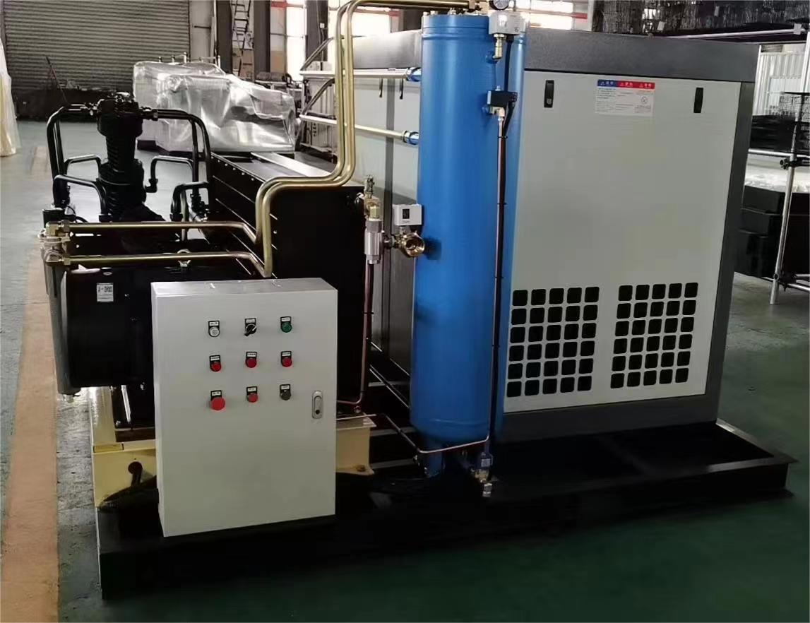Cooling Screw Booster Air Compressor For Stretch Blow Molding Machine
