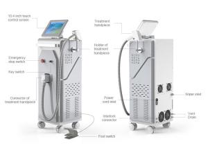 Wholesale MDRCE Laser Body Hair Removal Machine 10Bars / IPL Beauty Equipment 12*10mm Spot from china suppliers
