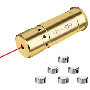 Wholesale Durable 12GA Laser Boresighter 650nm Hunting Red Dot Bore Sight from china suppliers