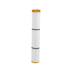 Wholesale White Polyester Pleated Bag Dust Collector Filter Cartridge 20cm-350cm Height from china suppliers