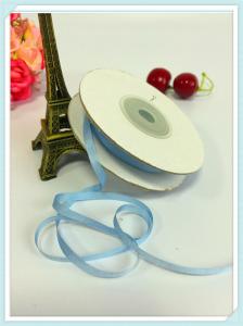Wholesale 100% pure silk satin ribbon for embroidery home decoration,solid color,new color from china suppliers