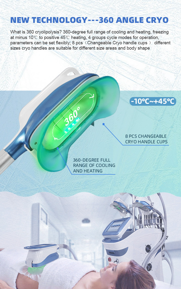 Vacuum Cavitation Fat Freezing Equipment
