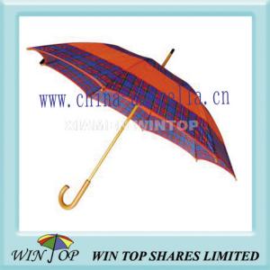 Wholesale 23&quot; Auto Wood Polyester Umbrella from china suppliers