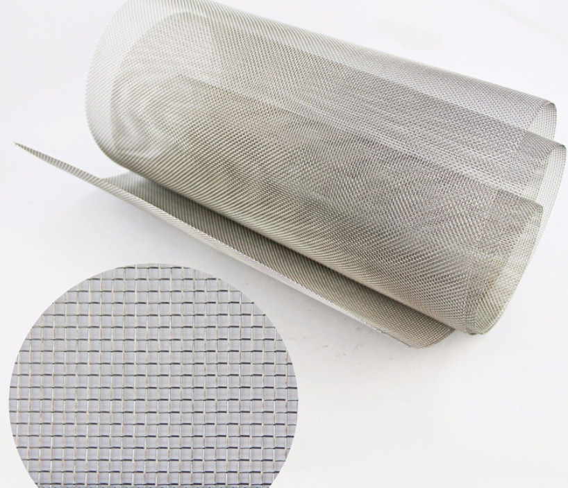 100 Mesh Micron Woven 0.914m Width Stainless Steel Wire Screen