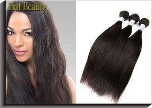 Wholesale 22 Inch Virgin Peruvian Human Hair Extensions , Weft Straight Hair from china suppliers