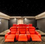 600x1200mm LED Fiber Optic Star Ceiling Panels With RGB And White Colors