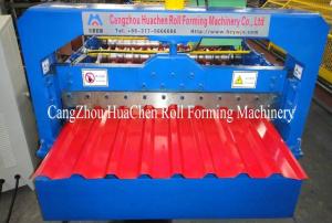 Wholesale High speed 0.4 - 0.8mm Thickness Wall Panel Roll Forming Machine For Garden , Hotel from china suppliers