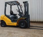 3 Ton Second Hand Diesel Forklift Komatsu FD30 With Seat Operator Weight