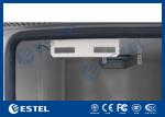 Fan Cooling Outdoor Battery Cabinet For Pole Mount / Wall Mount Auxiliary Direct