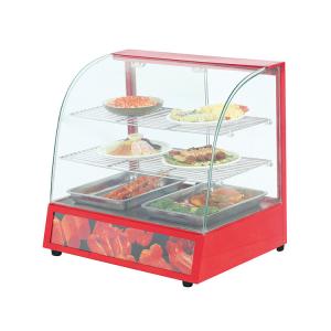 Wholesale 220-240 Volts Food Warmer Display Showcase with Dimensions 660x475x620 from china suppliers