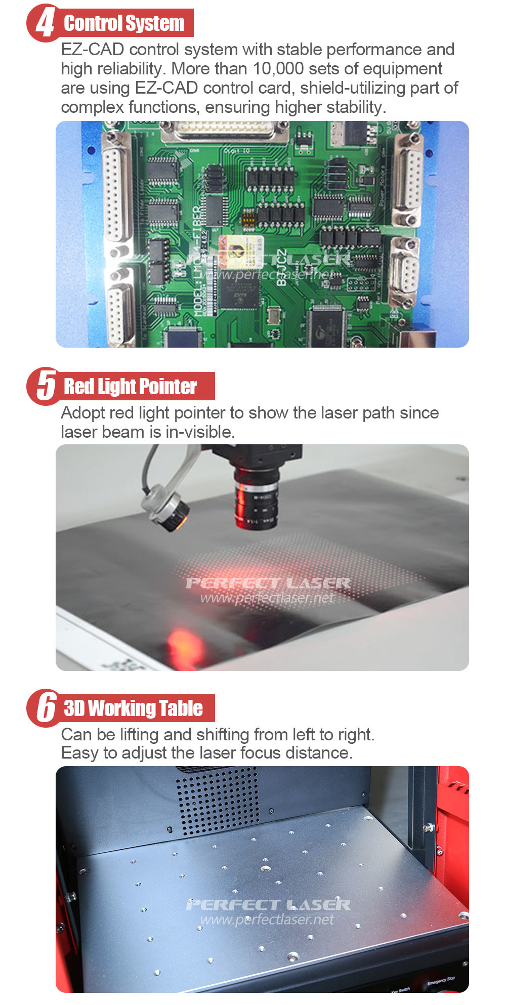 Full Closed Type 10w Laser Marking Equipment Fiber Air Cooling
