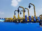 Watercourse Vibro Excavator Cement Sheet Pile Driver