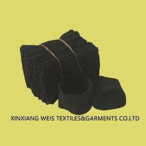 Wholesale Modacrylic Cotton Flame Resistant Accessories / Black Inherent FR Clothing Rib Knit Cuffs from china suppliers