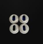 High-strength corrosion-resistant welded ceramic ring