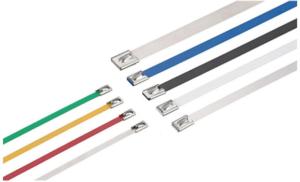 Wholesale Easy Install Ball Lock Stainless Steel Cable Tie Long Lasting Cabling Bundles from china suppliers
