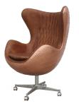 Restoration Hardware Aviator Swivel Chair Egg Aviator Leather Chair Brass
