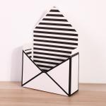 Recycled Materials Square Luxury Valentine's Day Flower Gift Packaging Shopping