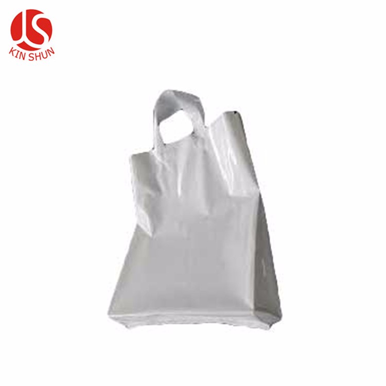 Plastic Die Cut Shopping Bags With Custom Logo
