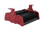 Red Black Industrial Outdoor Led Flood Lights 100 Watt 50000h 120 - 130lm/W