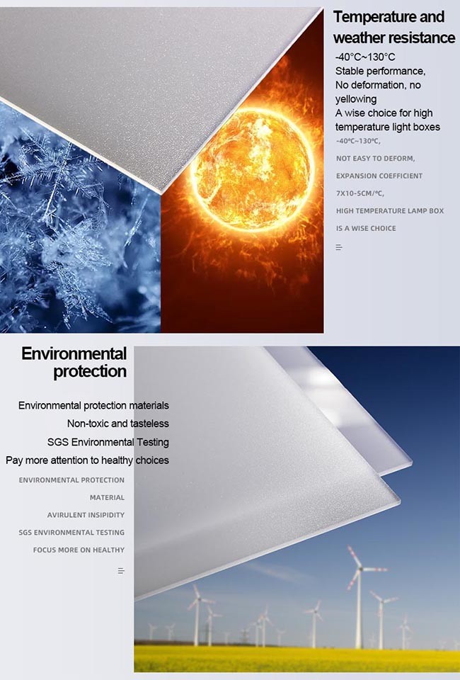 LED Lamp 1mm Milk White Polystyrene Plastic Sheets